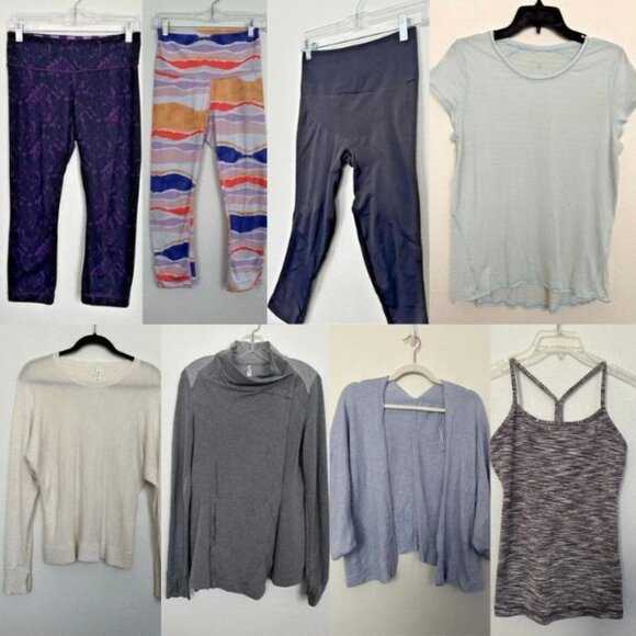lululemon athletica Pants - Lululemon Women's Size 6 Lot of 8 Top Sweater Legging Athleisure